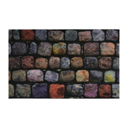 Коврик Vortex влаговпитывающий 50х80 Samba Мостовая