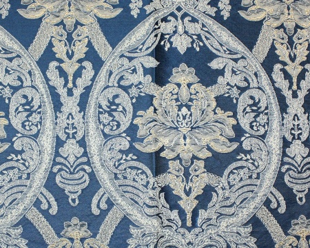 Штора на тесьме 170х280 см Logas цвет синий