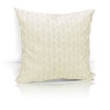 Подушка декоративная на молнии 40х40 см Motive цвет молочный