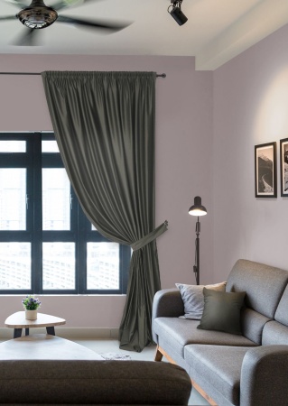 Штора на тесьме "Caprise" 200х270 темно-серый