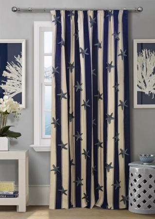 Портьера на тесьме  "Sea Star - XL" 276х270