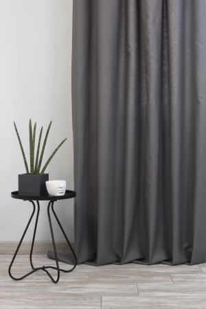 Штора на тесьме 160х270 см Sahara с подхватом цвет графит