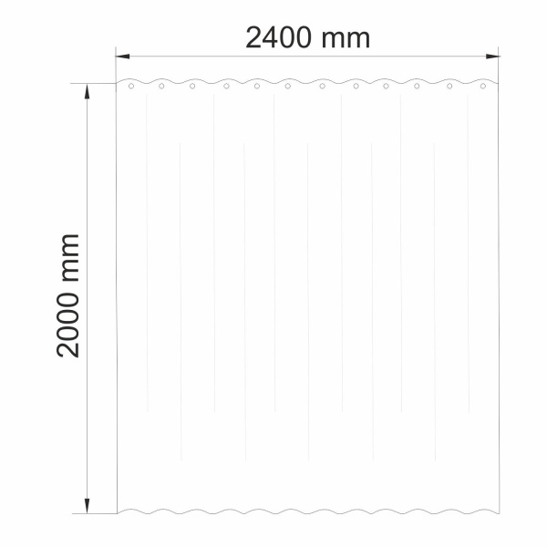 Шторка для ванной комнаты Oder SC-30503