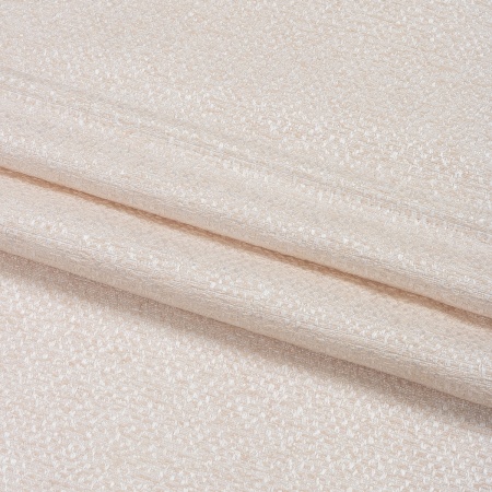 Римская штора с помпонами, Валенсия цвет бежевый