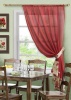 Штора для кухни "Latina" 150х170 красный
