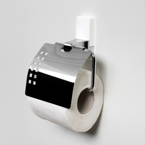 Держатель туалетной бумаги Leine K-5025WHITE