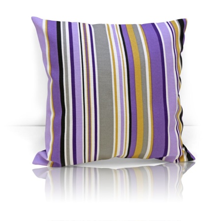 Подушка декоративная на молнии 40х40 см Melodia Raya полоска Подушка декоративная на молнии 40х40 см Melodia Raya полоска