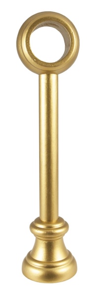 Карниз Марилена однорядный (ДЕРЕВО), батист золото, 150 см