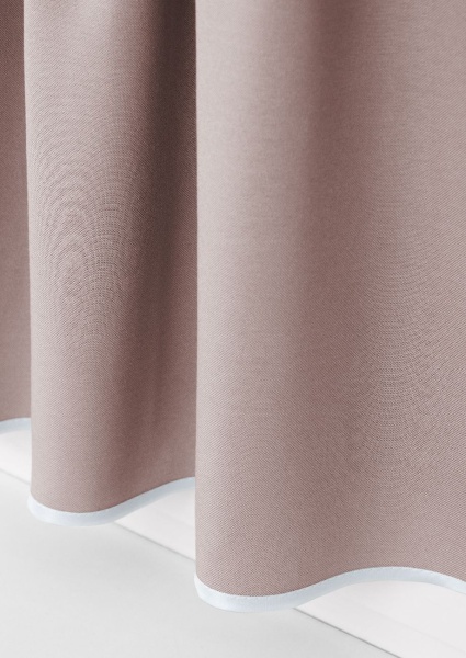 Комплект Шторы-кафе "Элена Helena" 65х60 см, 2 шт., цвет Бежевый