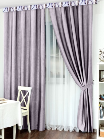 Комплект Эконом+, 3-х рядный "Шарм голубое серебро"