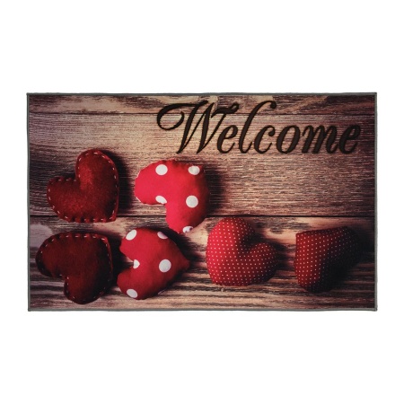 Коврик Vortex влаговпитывающий 50х80 Velur Welcome