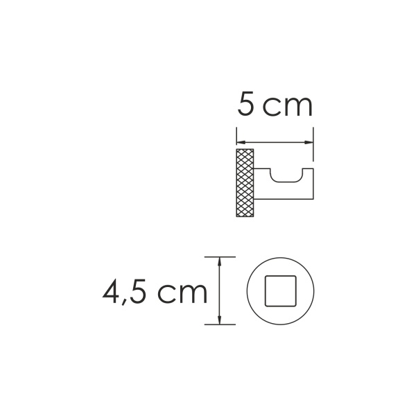 Крючок Mosel K-46623 