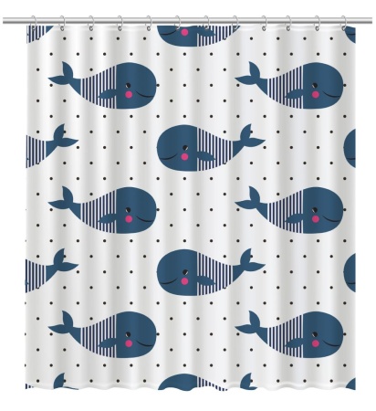 Штора для ванной Fixsen Drop