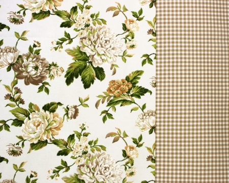 Комплект штор для кухни "Kimberly - S" 350х175 клетка