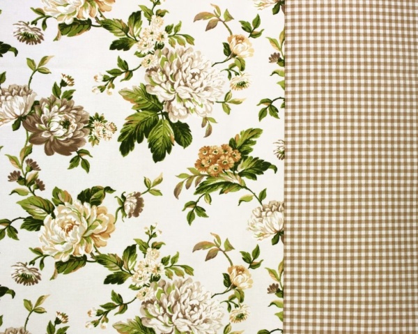 Комплект штор для кухни "Kimberly - S" 350х175 клетка