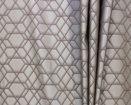 Штора на тесьме "Almaz" 200х270 светло-коричневый