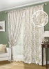 Комплект штор "Paisley-S" 2 шторы 200х280, тюль 450х280 беж Комплект штор "Paisley-S" 2 шторы 200х280, тюль 450х280 беж