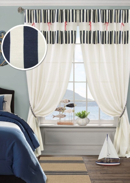 Комплект штор для детской Caravella-S/полоска 292х280