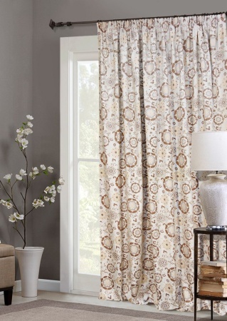 Штора на тесьме "Artimus" 200х270 беж Штора на тесьме "Artimus" 200х270 беж