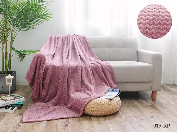 Плед Cleo ROYAL PLUSH велсофт цвет розовый