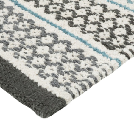 Коврик Fixsen для ванной 50х80 см LOTUS цвет голубой