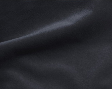 Штора на тесьме 250х300 Pudra с подхватом цвет темно-серый