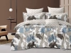 Постельное белье Двуспальное Cleo Satin Lux с принтом комуфляж 200*220