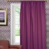Штора на тесьме Хлопок 100% 140х280 цвет фиолетовый