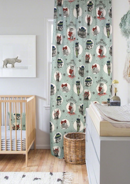 Штора на тесьме "Литтл Китти Little Kitty" 136х275