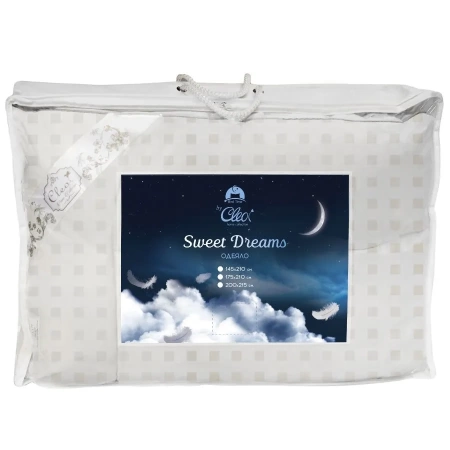 Одеяло Cleo Sweet Dreams 145х210 микроволокно цвет белый Одеяло Cleo Sweet Dreams 145х210 микроволокно цвет белый