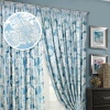 Комплект штор на тесьме "Salute" 2 шторы 200х270, тюль 450х270 голубой