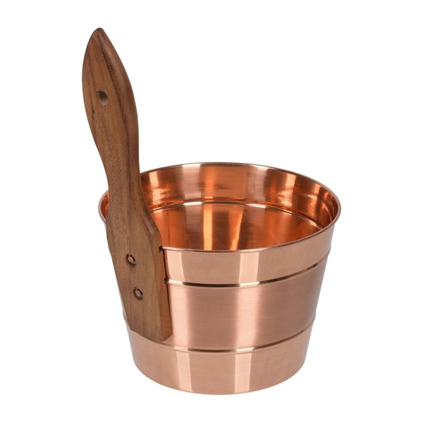 Бадья из меди 4 л "Банные штучки" 