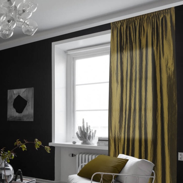 Штора на тесьме "Polo" 140х270 зеленый