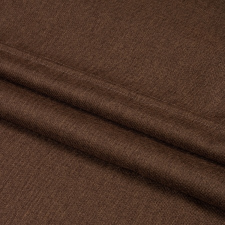 Римская штора с бахромой, Димаут, Бостон на верёвочном механизме, цвет коричневый