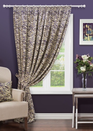 Штора на тесьме "Animal" 276х270