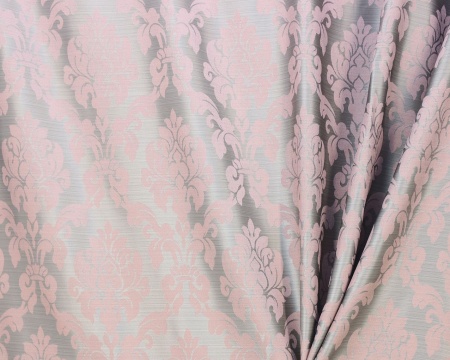 Портьера на тесьме "Афина Afina" 220х270 розовый