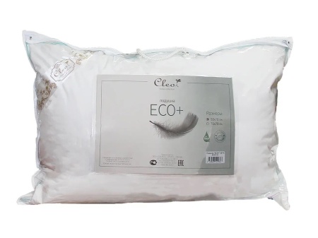 Подушка Cleo ECO+ 50х70 искусственный пух Подушка Cleo ECO+ 50х70 искусственный пух