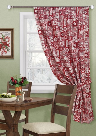 Штора на тесьме "Tirol" 136х175