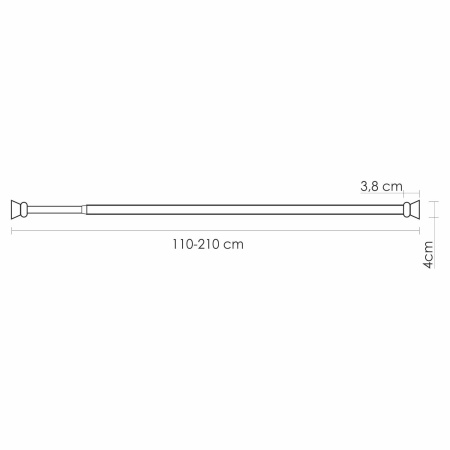 Карниз для ванной Wasserkraft Kammel SC-831120 Карниз для ванной Wasserkraft Kammel SC-831120