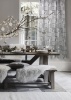 Штора на тесьме "Люрекс Lurex" 136х175
