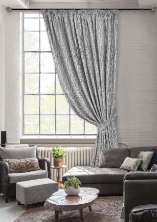 Штора на тесьме 266х270 см Calpe с подхватом Штора на тесьме 266х270 см Calpe с подхватом