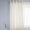 Штора на люверсах "Талия" 160х270 цвет крем