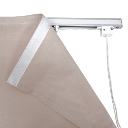 Римские шторы Helena на веревочном механизме цвет бежевый