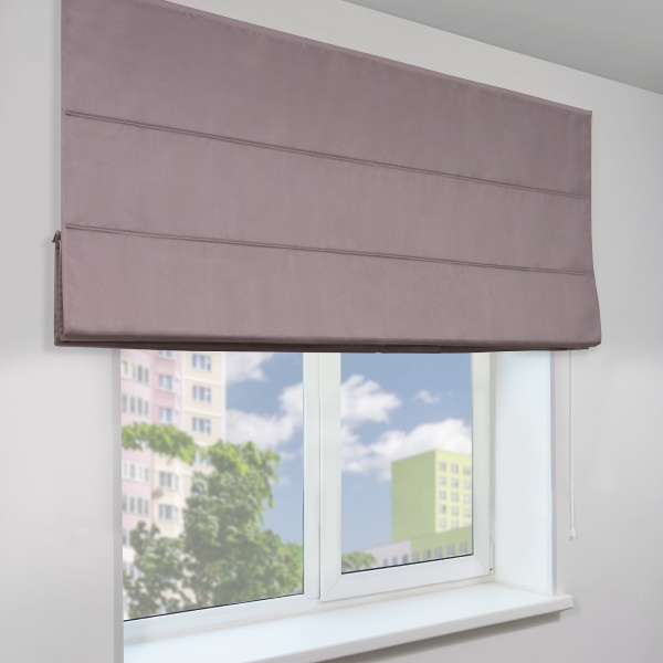 Римская штора, Фортуна Blackout на ВМ, цвет нюдовый