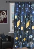 Штора на тесьме "Галакси Galaxy" 160х275