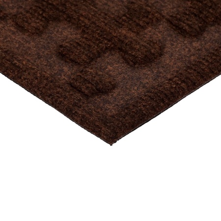 Коврик Vortex рельефный 40х60 цвет коричневый