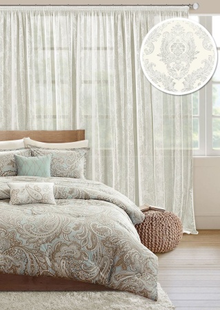 Тюль на тесьме 450х275 см Луиза Luisa - SH 450x275