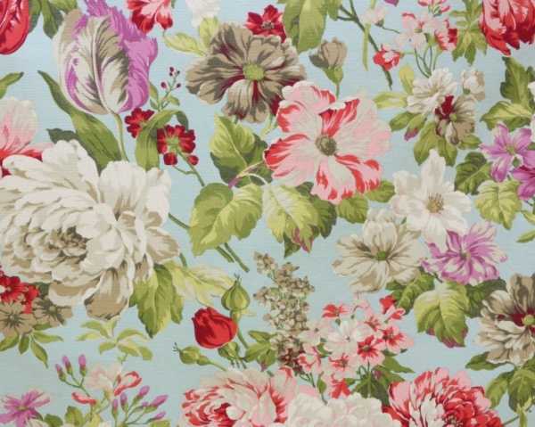 Комплект штор "Флора Flora-S" 272х175 цветы