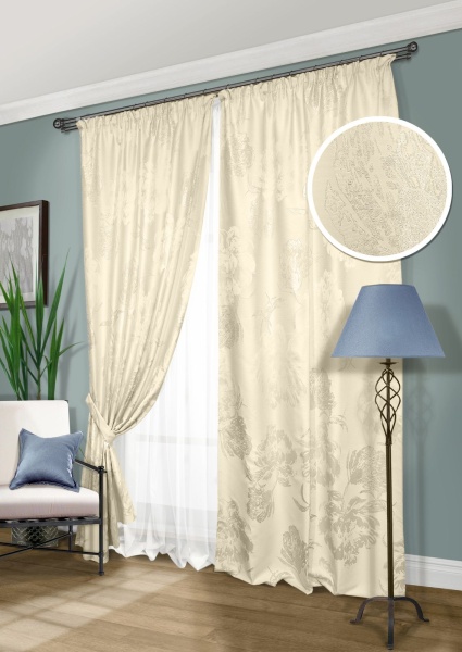 Комплект штор "Серафина Serafina-S" 150х270см 2шт