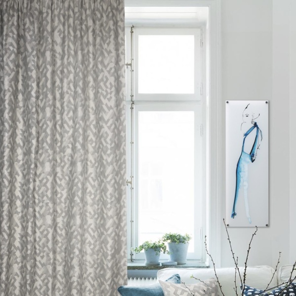 Штора на тесьме 200х270 см Ivar с подхватом